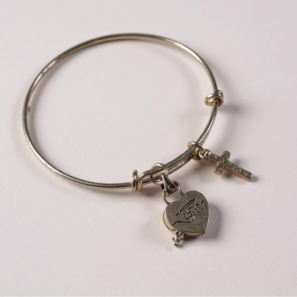 Alexis Angels Faith-Inspired Charm Bangle